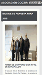 Mobile Screenshot of goiztiri.org