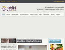 Tablet Screenshot of goiztiri.org